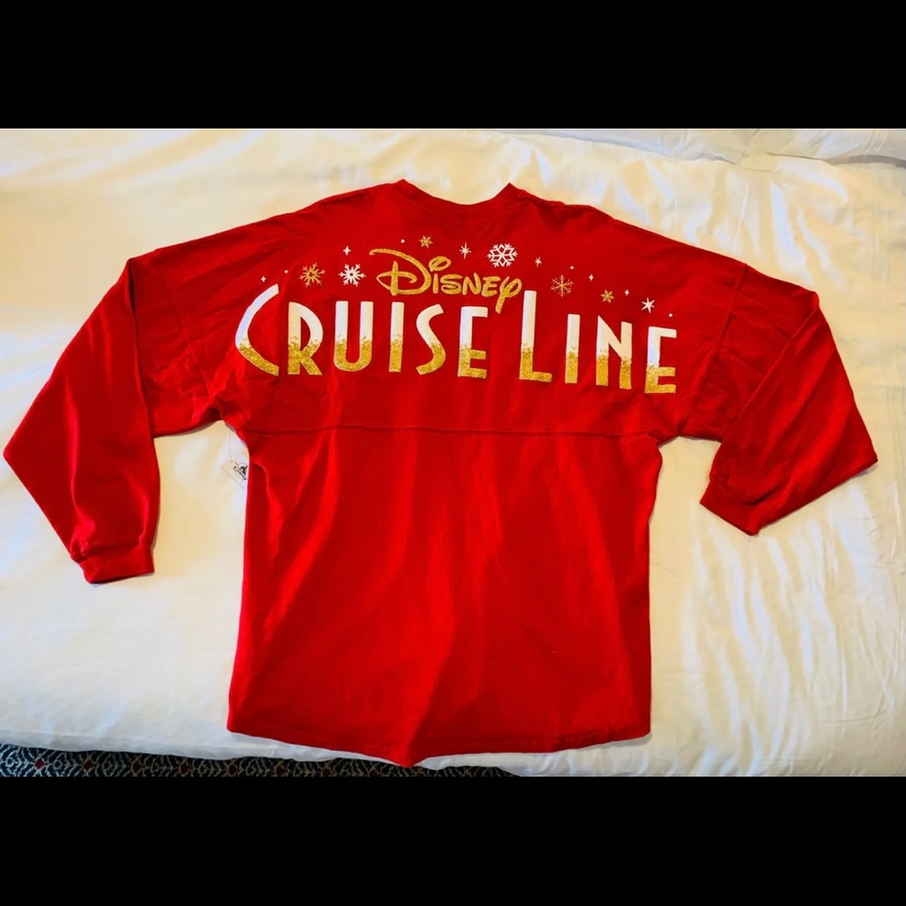 NEW Disney Cruise Line 2021 Christmas Holiday Spirit Jersey S M L XXL WDW DCL